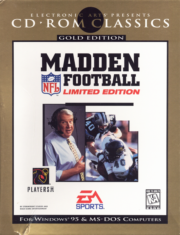 Madden NFL 13, Item, Box, and Manual