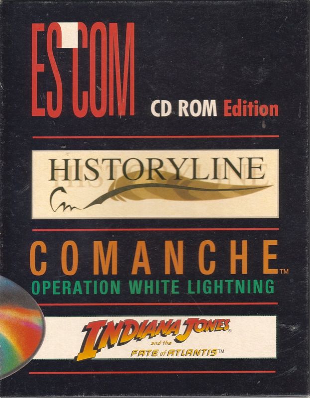 Front Cover for Escom CD ROM Edition (DOS)