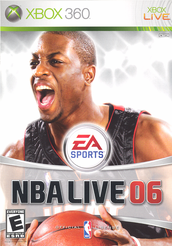 Front Cover for NBA Live 06 (Xbox 360)