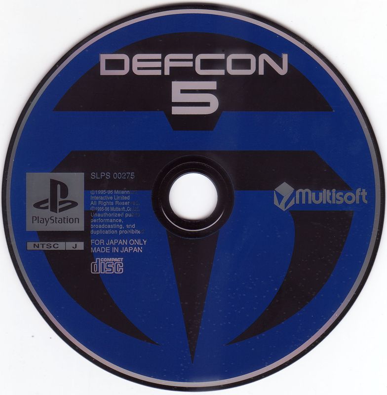 Media for Defcon 5 (PlayStation)