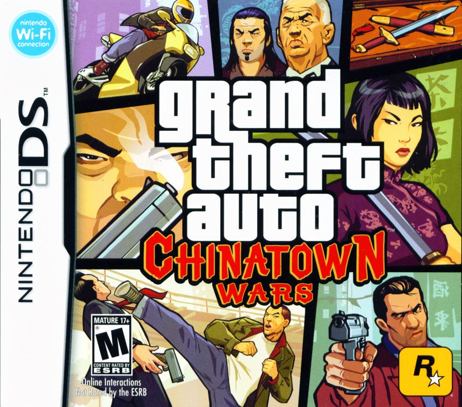 Front Cover for Grand Theft Auto: Chinatown Wars (Nintendo DS)