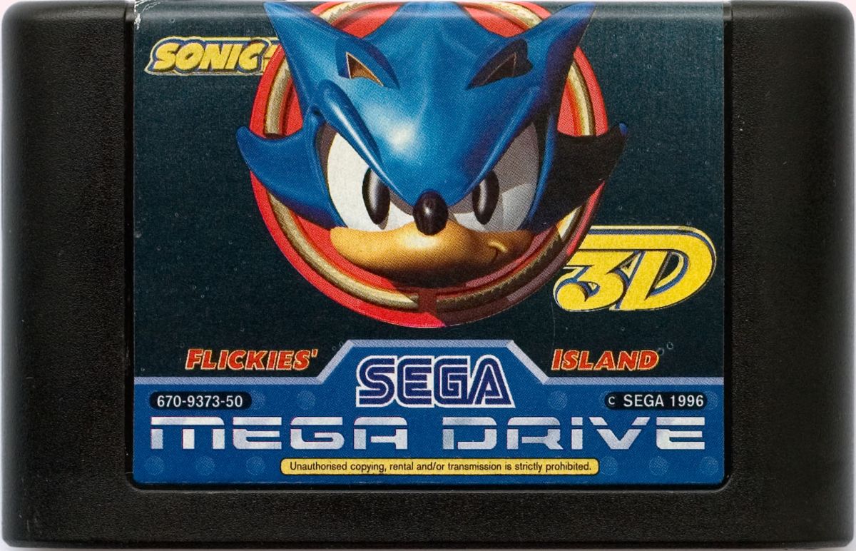 Sonic 3D Blast Cover Or Packaging Material - MobyGames