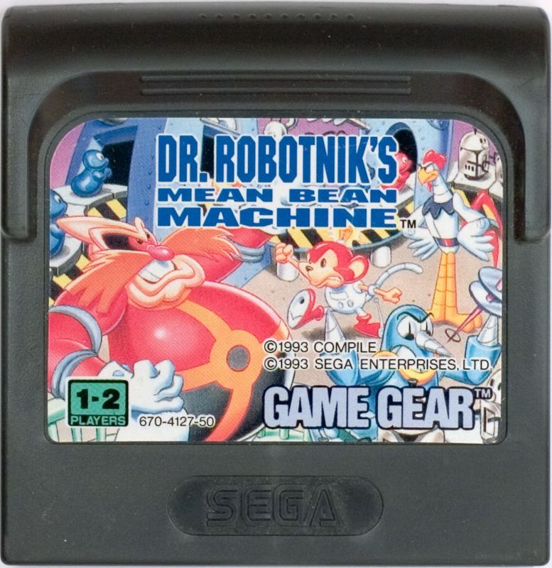 Media for Dr. Robotnik's Mean Bean Machine (Game Gear)