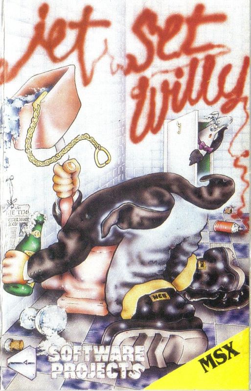 Front Cover for Jet Set Willy (MSX)
