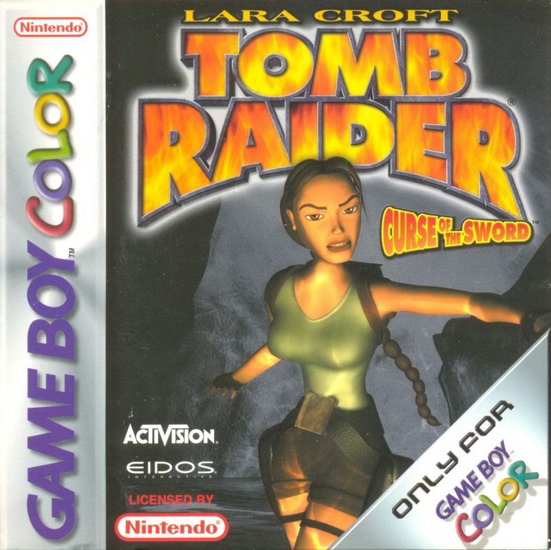 Front Cover for Lara Croft: Tomb Raider - Curse of the Sword (Game Boy Color)