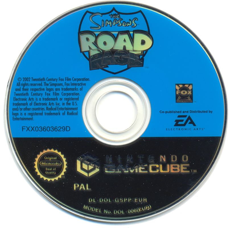 Media for The Simpsons: Road Rage (GameCube)