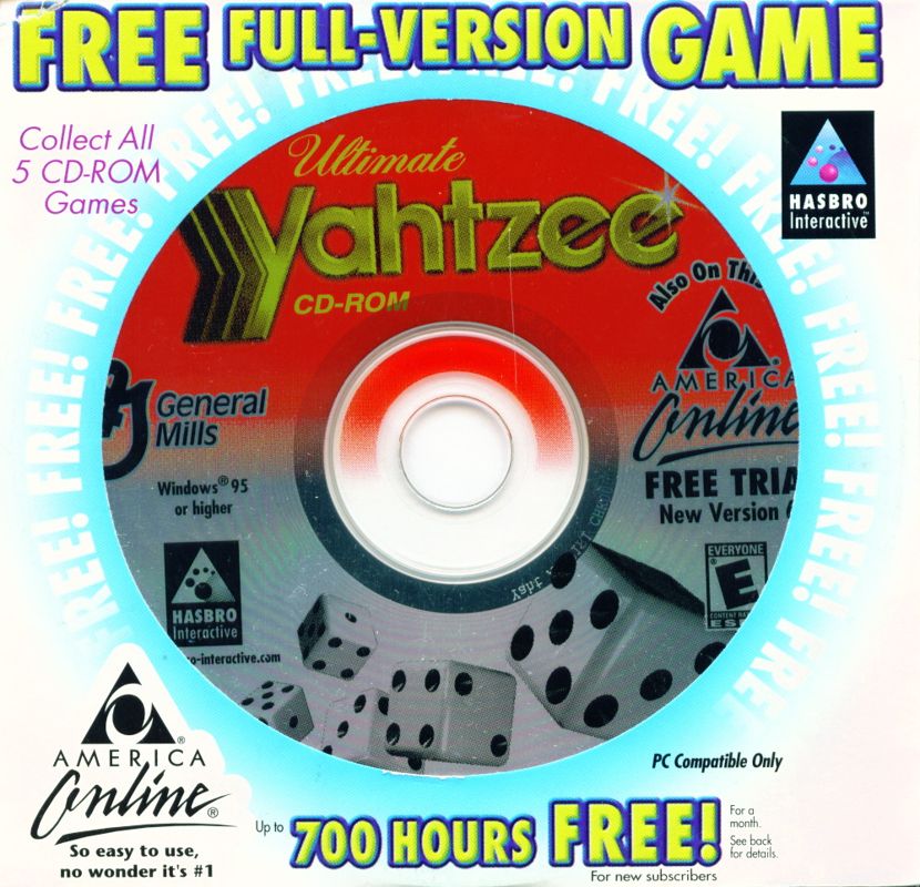 Front Cover for Ultimate Yahtzee (Windows) (Packaged with General Mills cereal promotion)