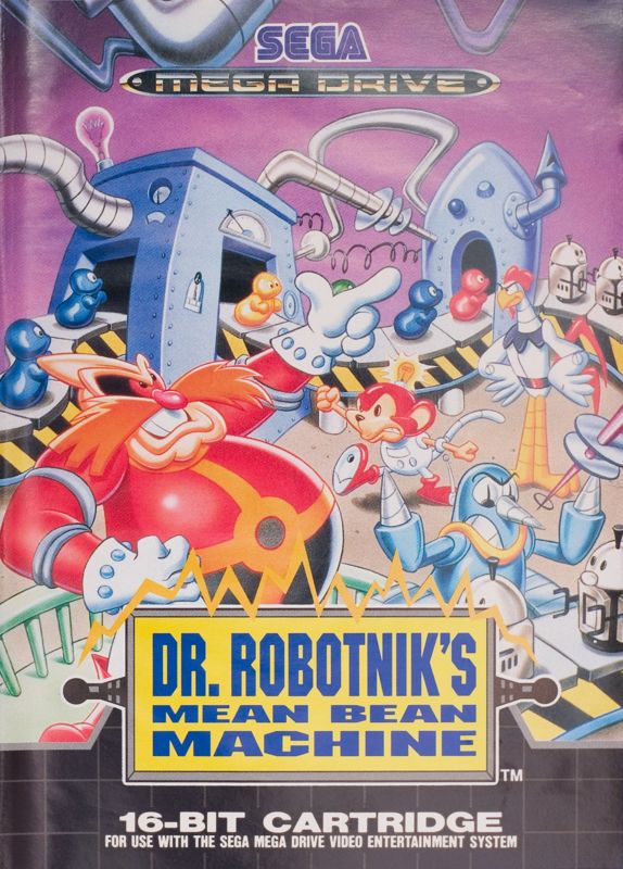 Front Cover for Dr. Robotnik's Mean Bean Machine (Genesis)