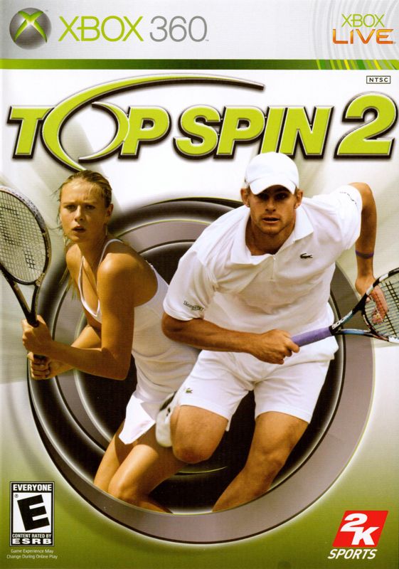 Front Cover for Top Spin 2 (Xbox 360)