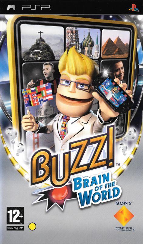 Front Cover for Buzz! Brain of the UK (PSP)