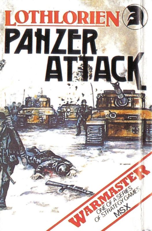 Front Cover for Panzer Attack (MSX)