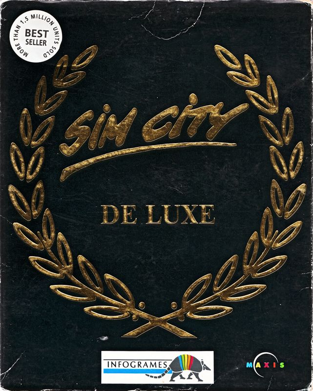 Front Cover for SimCity De Luxe (DOS)