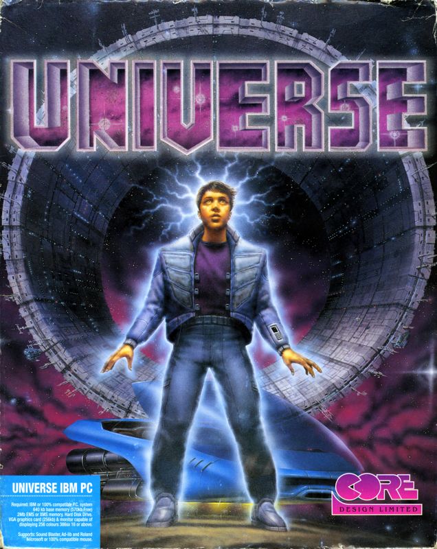 Front Cover for Universe (DOS) (Floppy Disk Release)