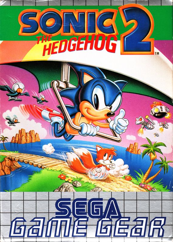 Front Cover for Sonic the Hedgehog 2 (Game Gear)