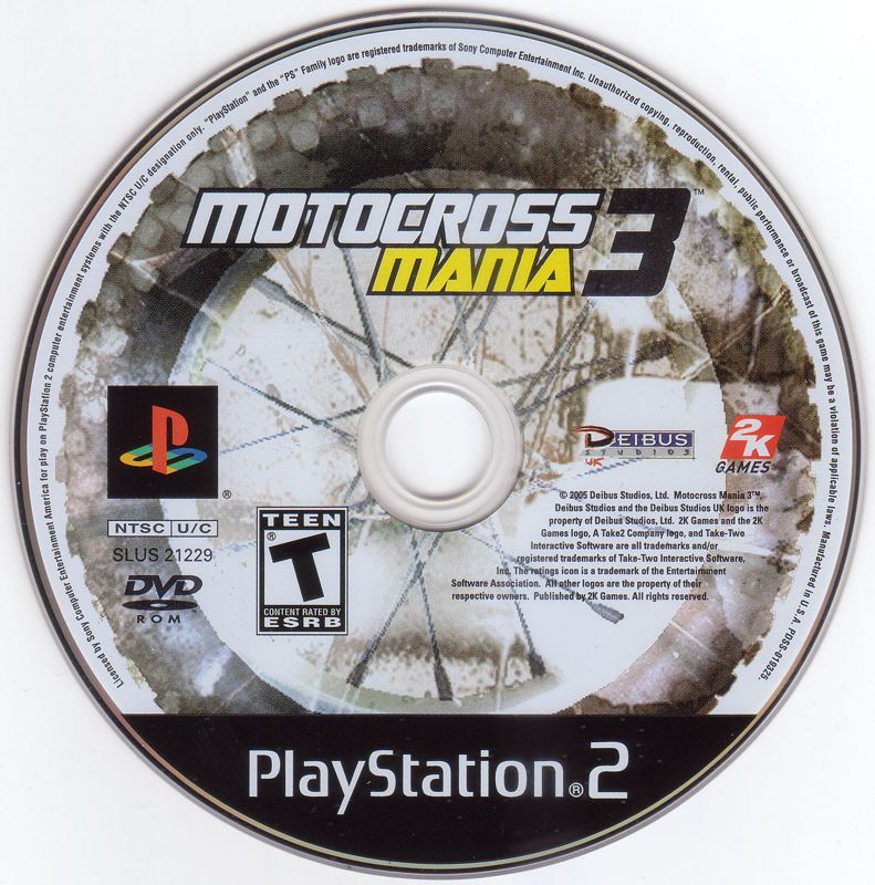 Media for Motocross Mania 3 (PlayStation 2)