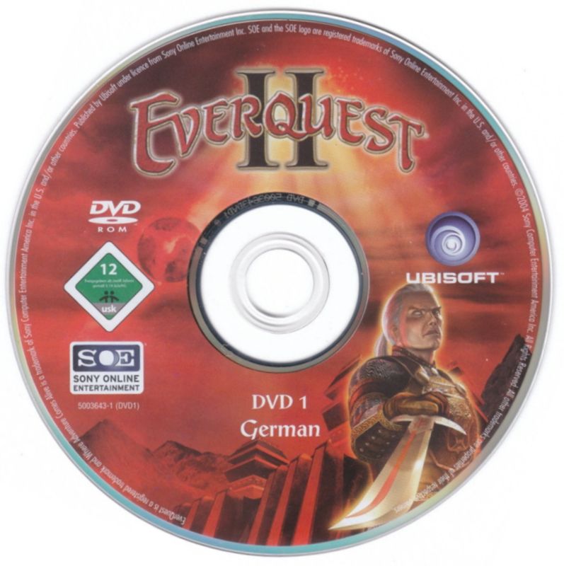 Media for EverQuest II (Windows) (Ubisoft eXclusive release): Disc 1