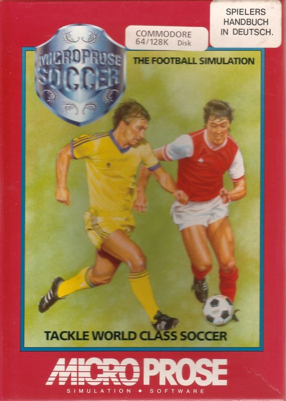 Front Cover for Keith Van Eron's Pro Soccer (Commodore 64)
