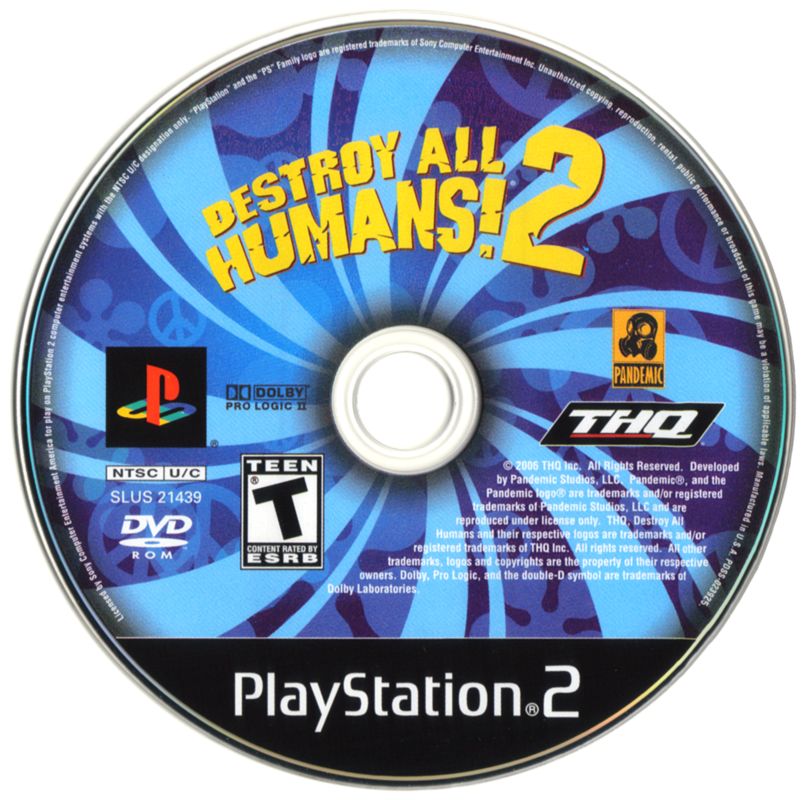 Media for Destroy All Humans! 2 (PlayStation 2)
