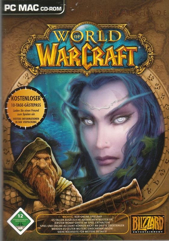 Front Cover for World of WarCraft (Macintosh and Windows)