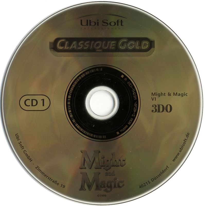 Media for Might and Magic: Millennium Edition (Windows): Might and Magic VI - Disc 1/2