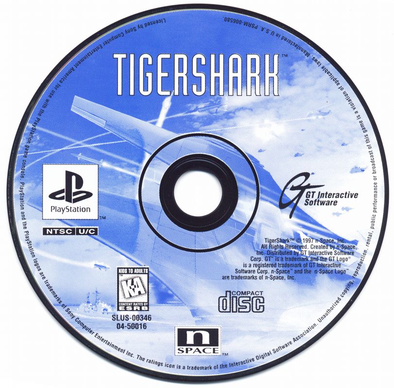 Media for Tigershark (PlayStation)