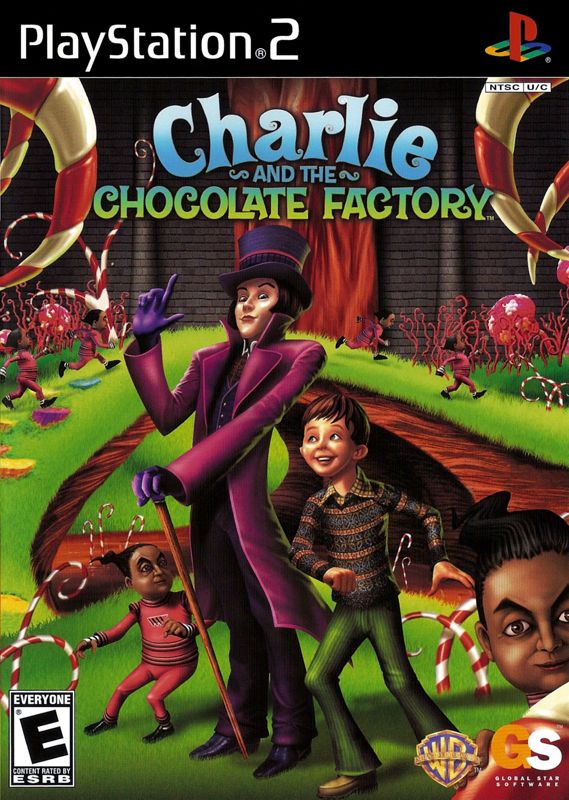 Front Cover for Charlie and the Chocolate Factory (PlayStation 2)