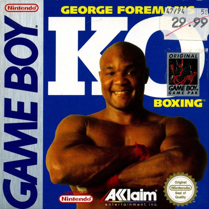 Front Cover for George Foreman's KO Boxing (Game Boy)