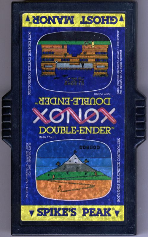 Media for Xonox Double-Ender: Spike's Peak and Ghost Manor (Atari 2600)