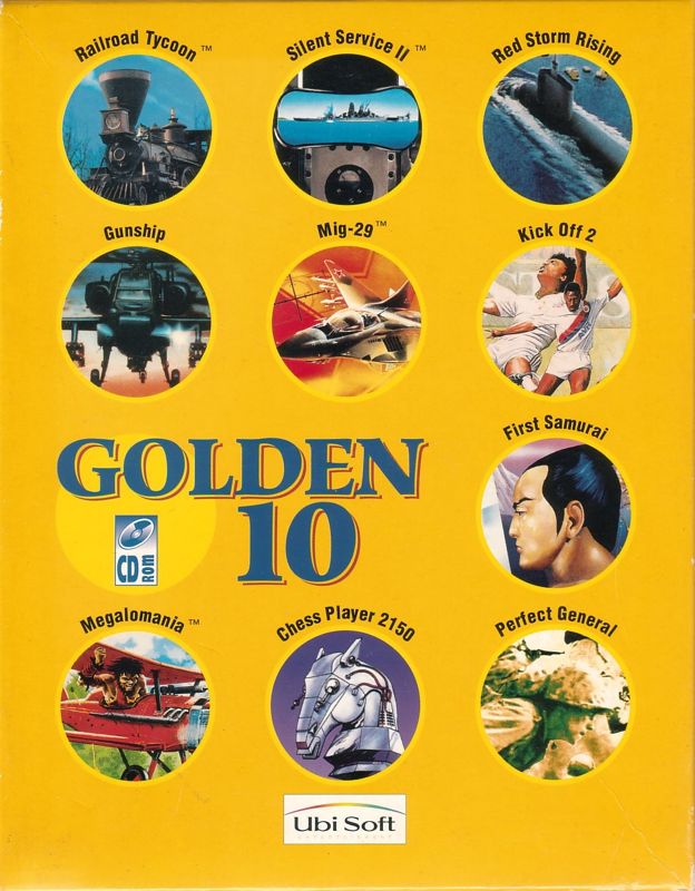 Front Cover for Golden 10 (DOS)