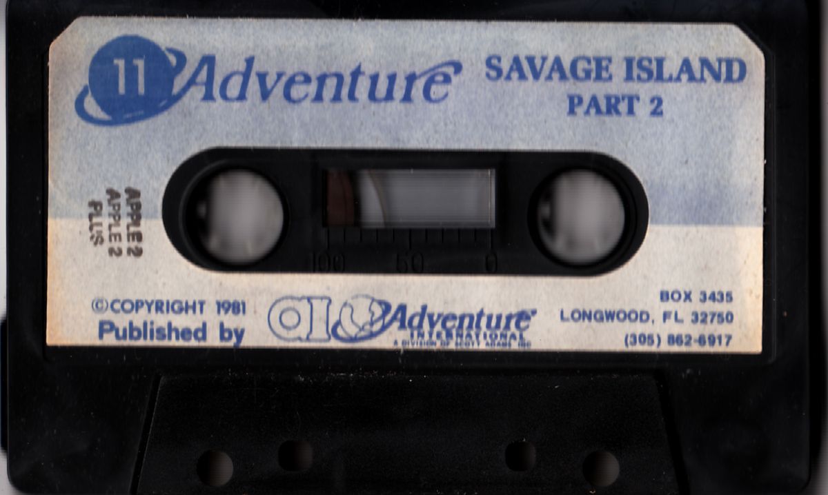 Media for Savage Island Part Two (Apple II)