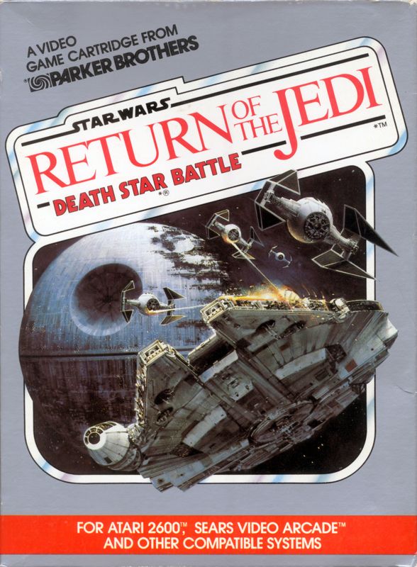 Front Cover for Star Wars: Return of the Jedi - Death Star Battle (Atari 2600)