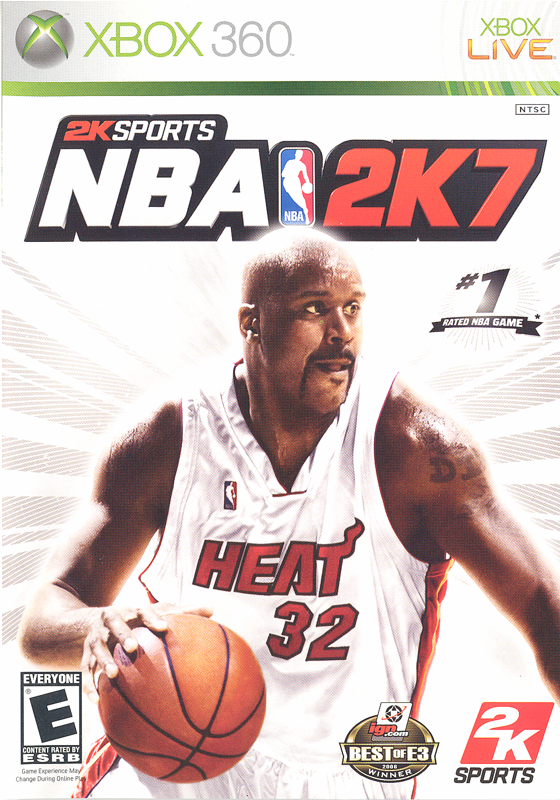 Front Cover for NBA 2K7 (Xbox 360)