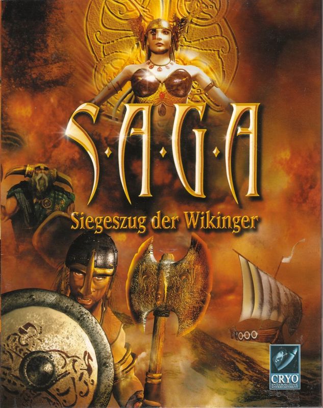 Front Cover for Saga: Rage of the Vikings (Windows)