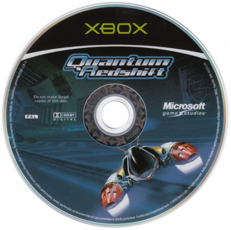 Media for Quantum Redshift (Xbox)