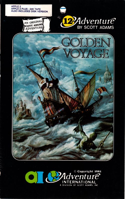Front Cover for The Golden Voyage (Apple II)