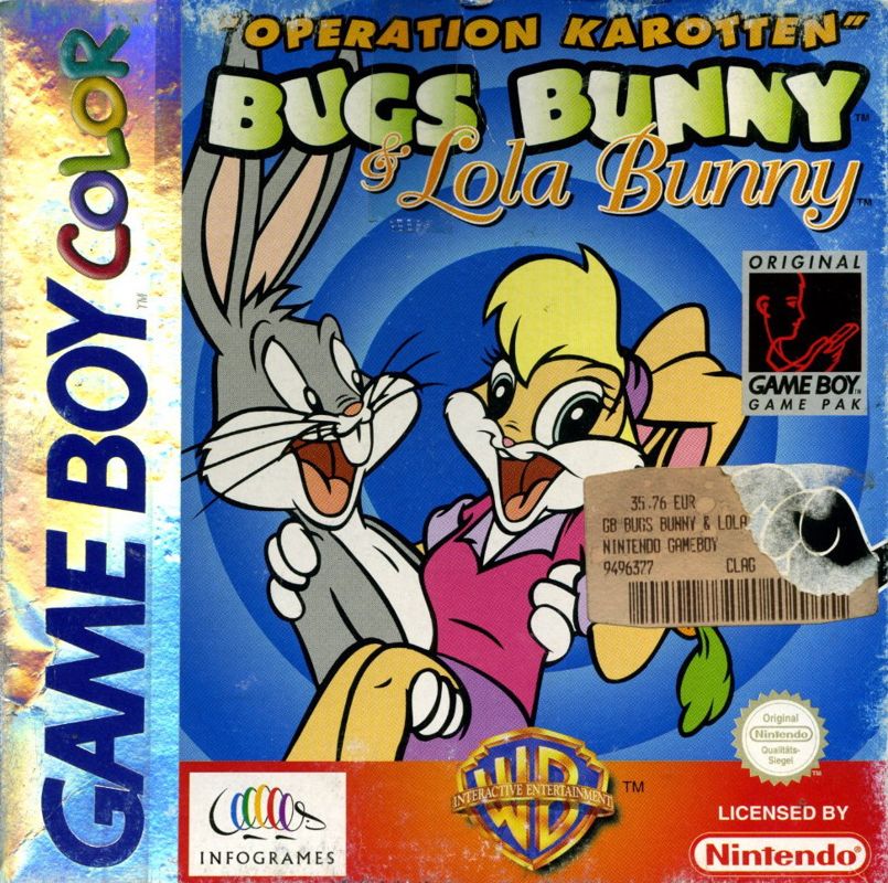 Front Cover for Looney Tunes: Carrot Crazy (Game Boy Color)