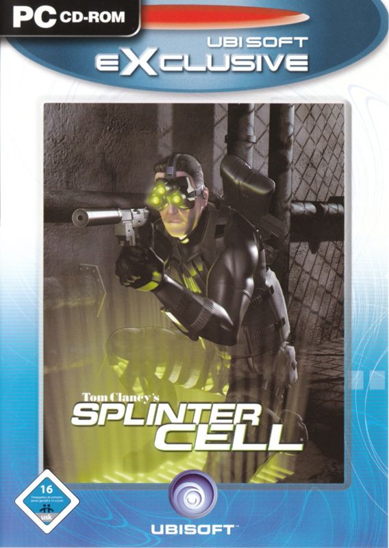 Front Cover for Tom Clancy's Splinter Cell (Windows) (Ubisoft eXclusive release)