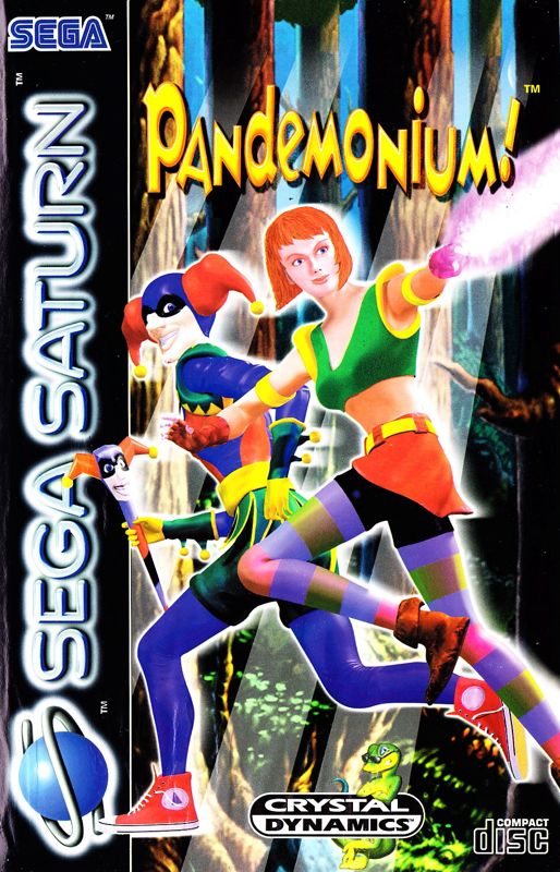 Front Cover for Pandemonium! (SEGA Saturn)