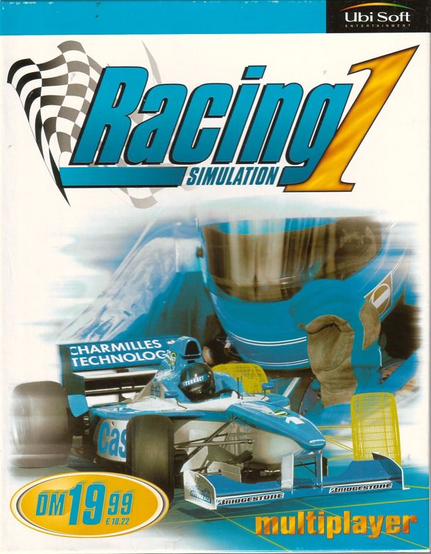 Front Cover for F1 Racing Simulation (Windows) (Re-Release)