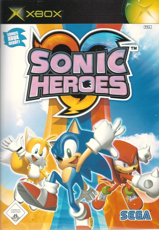 Front Cover for Sonic Heroes (Xbox)