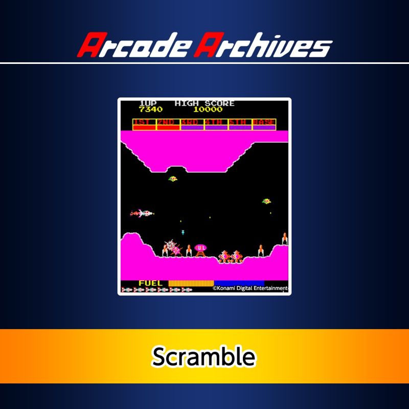 Front Cover for Scramble (PlayStation 4) (PSN (SEN) release)