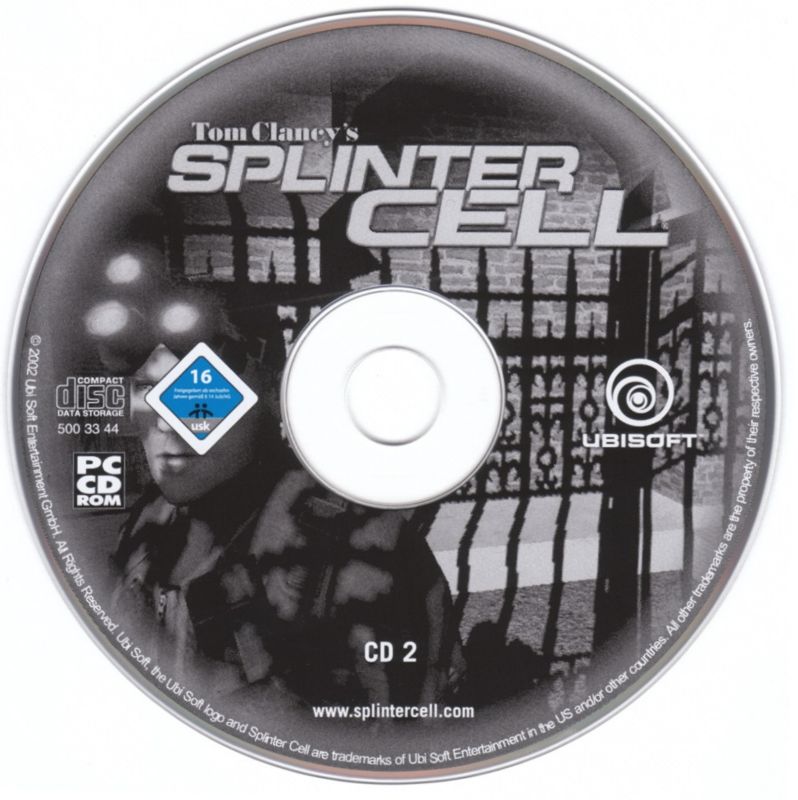 Media for Tom Clancy's Splinter Cell (Windows) (Ubisoft eXclusive release): Disc 2