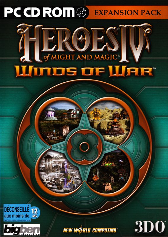 Front Cover for Heroes of Might and Magic IV: Winds of War (Windows)