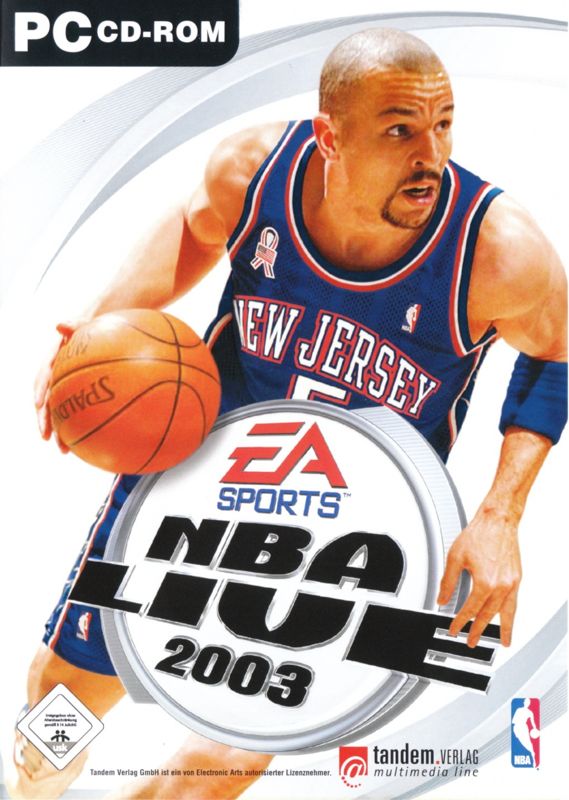 Front Cover for NBA Live 2003 (Windows) (Tandem-Verlag release)