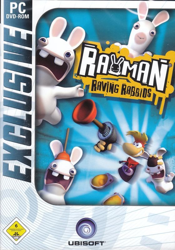 Rayman: Raving Rabbids cover or packaging material - MobyGames