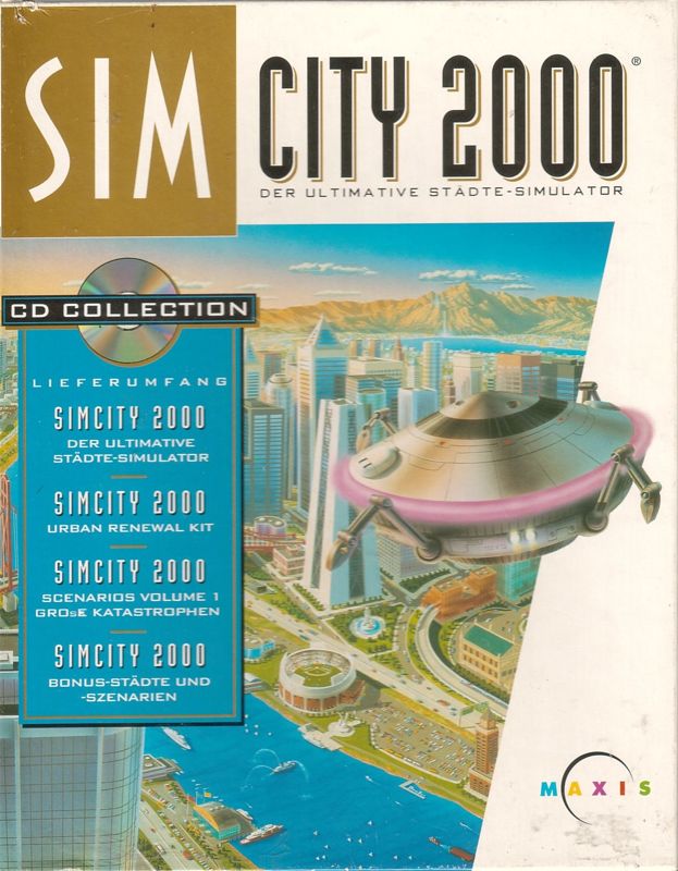 Front Cover for SimCity 2000: CD Collection (Windows 3.x)