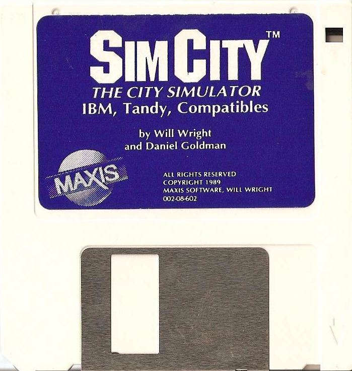 Media for SimCity (DOS): 3.5'' Floppy