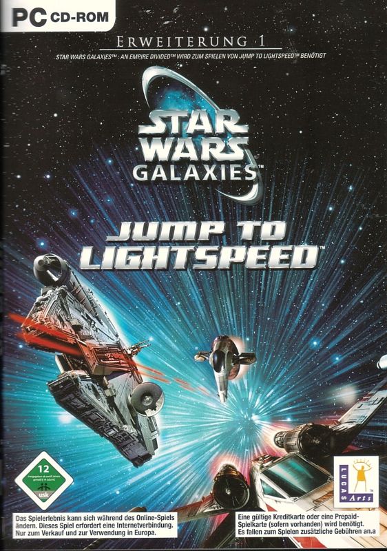 Front Cover for Star Wars: Galaxies - Jump to Lightspeed (Windows)