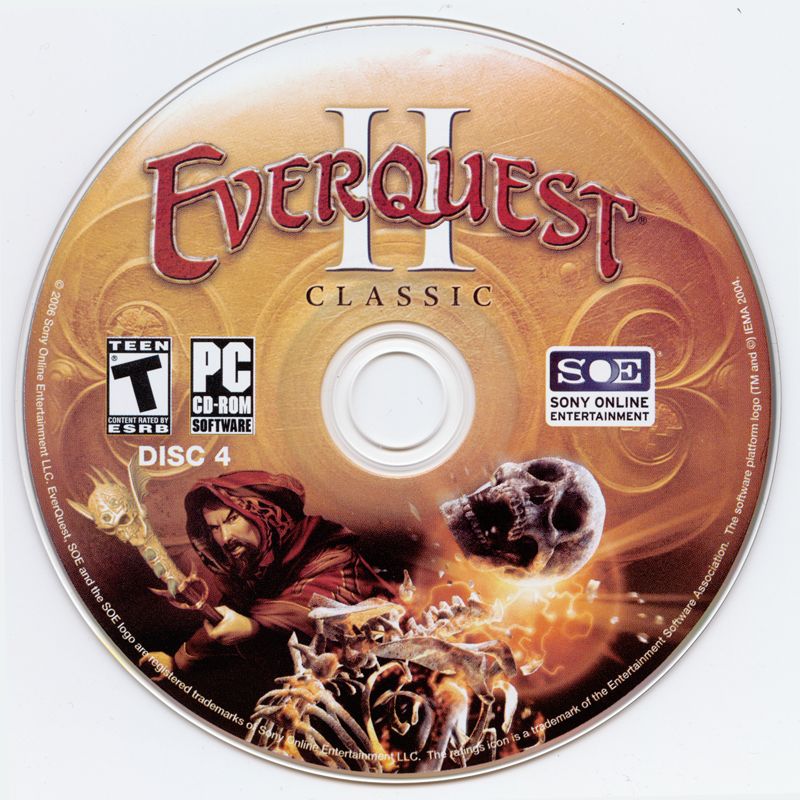 Media for EverQuest II (Windows) (As EverQuest II: Classic): Disc 4