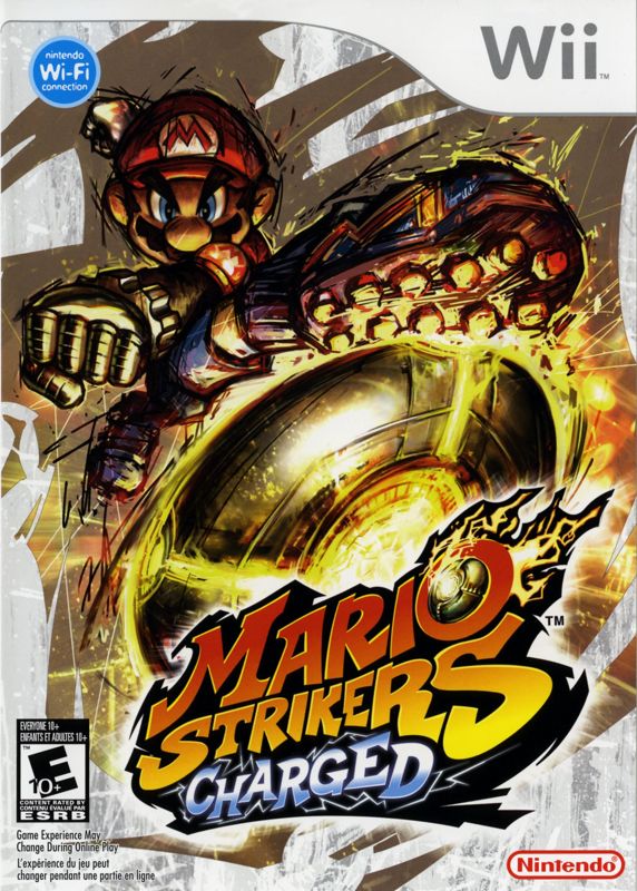 Front Cover for Mario Strikers Charged (Wii)